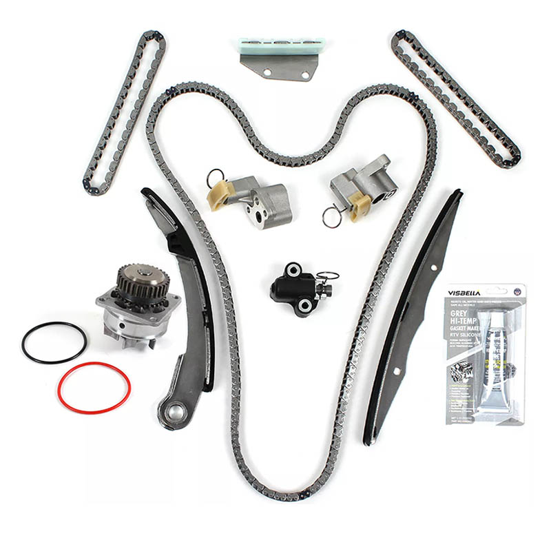 Ajastuskettide komplekt veepumbaga Sobib mudelile 05-10 Nissan 4.0L Pathfinder Xterra VQ40DE